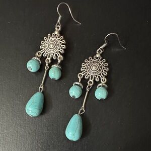 Turquoise Dangle Earrings